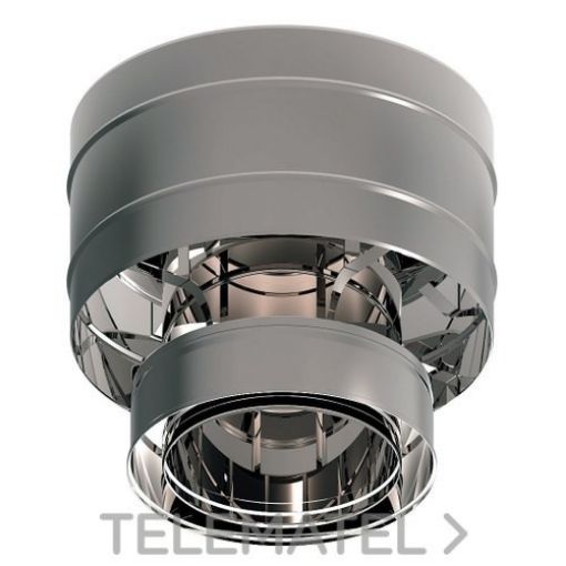 Imagen de Sombrerete Antirretor 80 Doble Pared