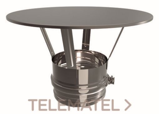 Imagen de Sombrerete Antilluvia 150 Simple Pared