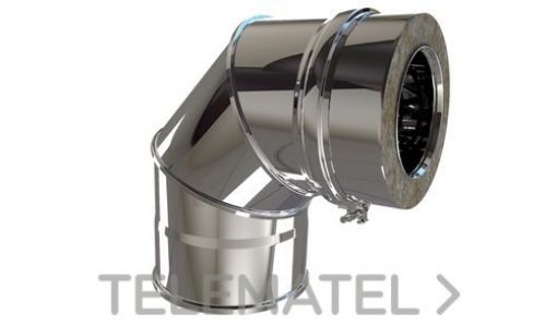 Imagen de Codo 80 90º Doble Pared