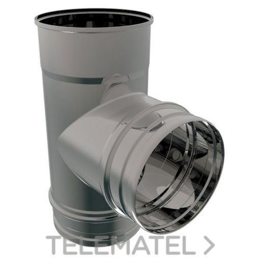 Imagen de Te 90º Sin Tapa 100 Aisi 316 Simple Pared