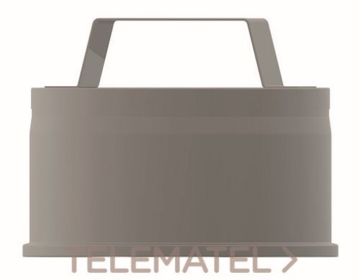 Imagen de Tapa T 90º 100 Aisi 316 Simple Pared