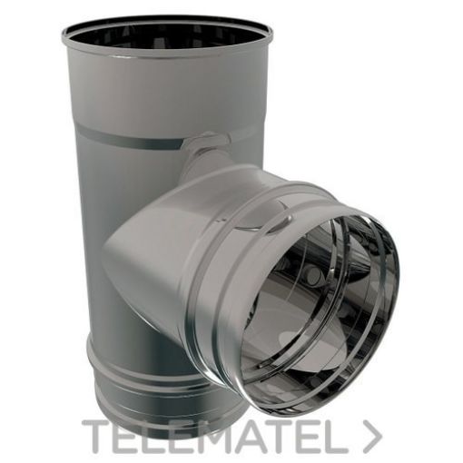 Imagen de Te 90º Sin Tapa 80 Simple Pared