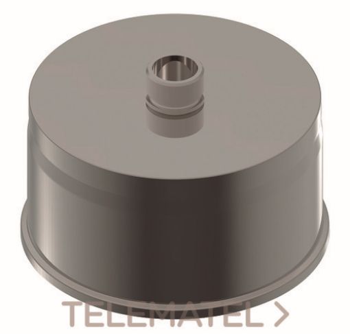 Imagen de Tapa Purga Simple Pared Ø80 Aisi304