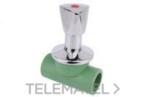 Imagen de Válvula De Corte Mango Cromado 25 