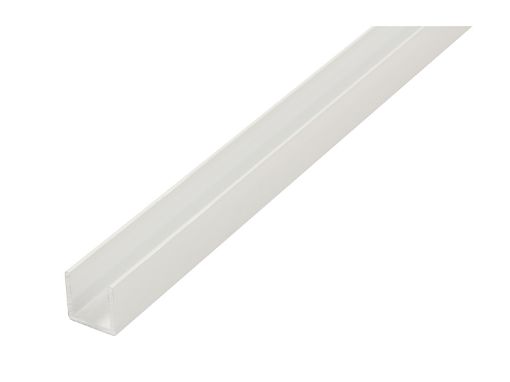 Imagen de Perfil U 20 X 20 Aluminio Plata