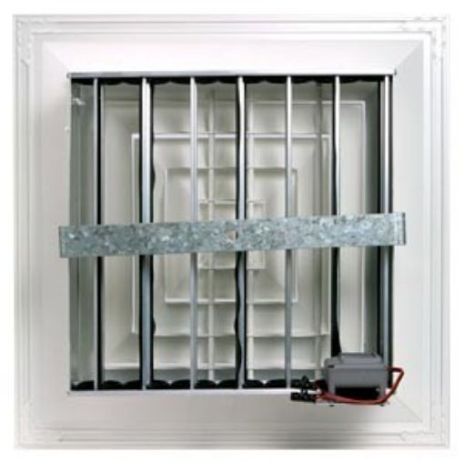 Imagen de Difusor Cuadrado Motorizado 300 Blanco