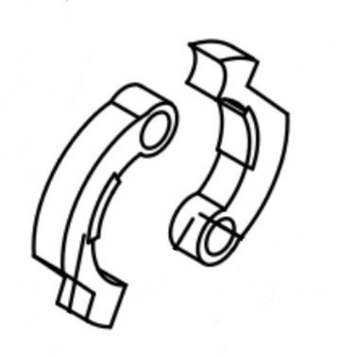 Imagen de Soporte Zapata Con Ferodo 3306172