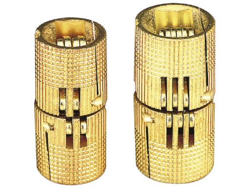 Imagen de Bisagra Oculta 1020 Latón Pulido Barnizado