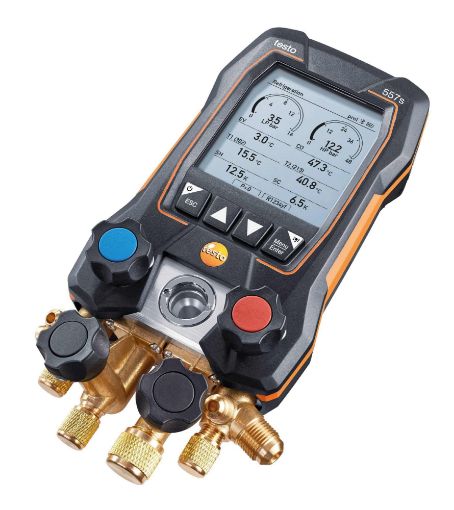 Imagen de Set Analizador De Refrigeración 557S Testo