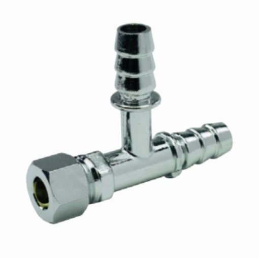 Imagen de Derivacion Tubo Goma D-10 Cromado