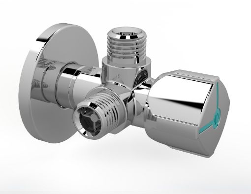 Imagen de Valvula A80 Twin Mac 1/2x3/8x3/8