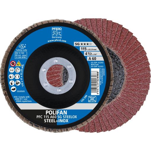 Imagen de Disco Lija Pfc115-A60 Sg 67706115