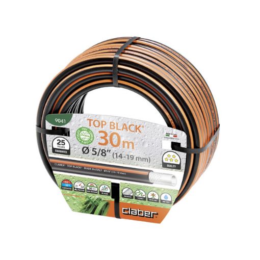Imagen de Rollo Manguera Top-Black 5/8 30M D/14-19Mm Claber