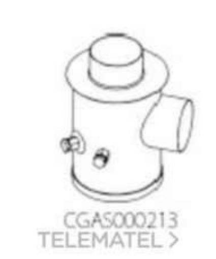 Imagen de Adaptador Tubo Coaxial 80/125 