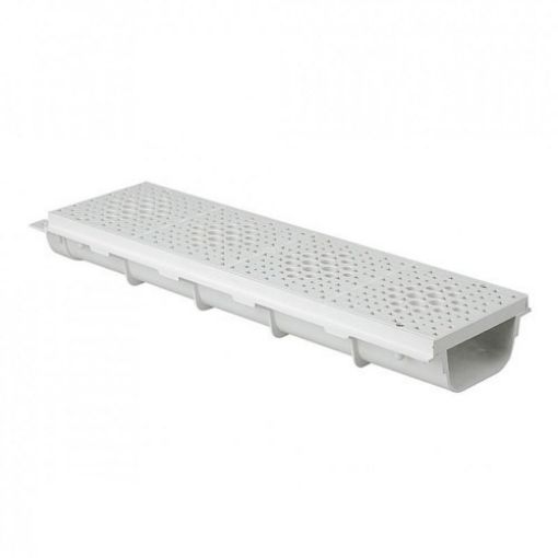 Imagen de Canaleta S-322 Blanca Peatonal 