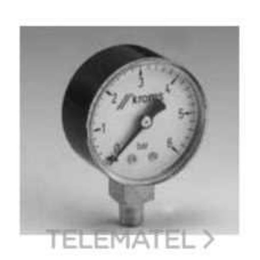Imagen de Manometro 4 Bar Rosca 1/4 50Mm 030251 
