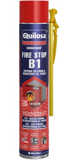 Imagen de Orbafoam Fire-Stop B1 Canula Gris Aerosol 40816
