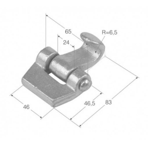 Imagen de Uña Articulada U8 Viana