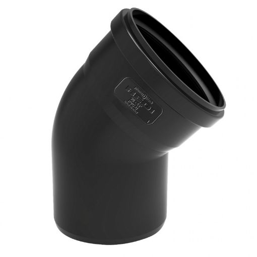 Imagen de Codo M-H 125-45º Phonoblack 