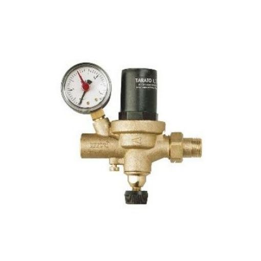 Imagen de Válvula Alimentación Con Manómetro 1/2 Green Calor