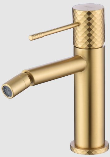 Imagen de MONOMANDO BIDE BDG053/20C ORO CEPILLADO IMEX