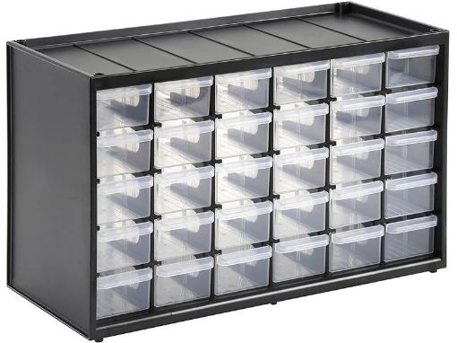 Imagen de Bin De Almacenamiento Multiuso Con 30 Cajones Pequ