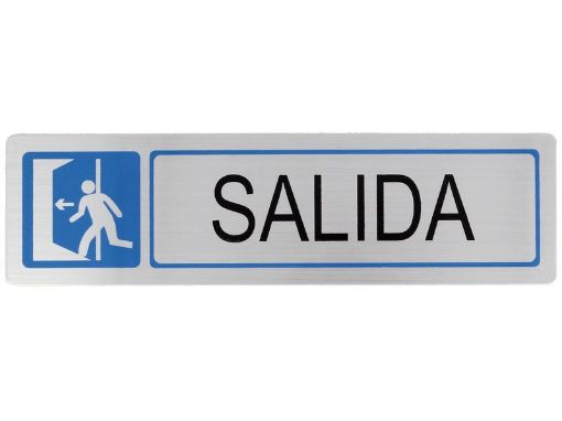 Imagen de Placa Símbolo 58 Acero Inoxidable Mate