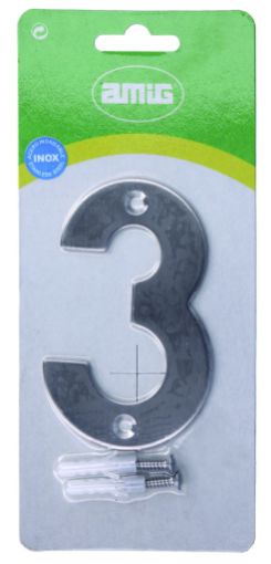 Imagen de Número 3 Acero Inoxidable Acero Inoxidable 6771