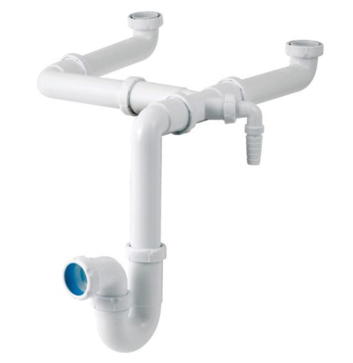 Imagen de SIFON CURVO DESPLAZADO S-307 1.1/2  007158 JIMTEN