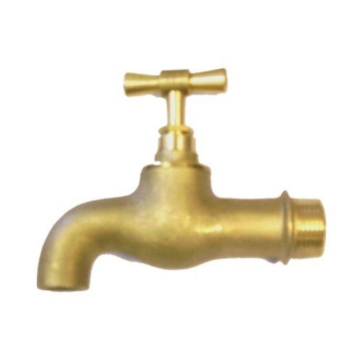 Imagen de Grifo Laton 3/4 Sin Rosca 