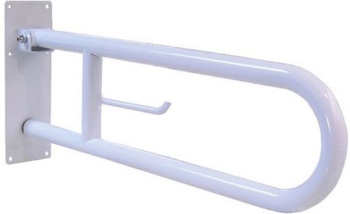 Imagen de Barra Abatible 80 Cm Blanca