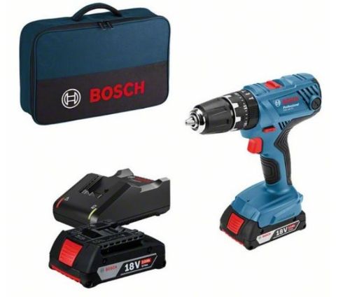 Imagen de TALADRO GSB 18V-21+2X2,0 AH+BOLSA 615990K41 BOSCH