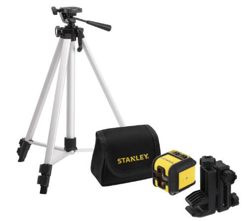 Imagen de KIT NIVEL LASER VERDE EN CRUZ STHT77649-1 STANLEY