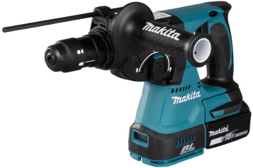 Imagen de MARTILLO LIGERO BL 18V LXT 24MM DHR243RTJ MAKITA
