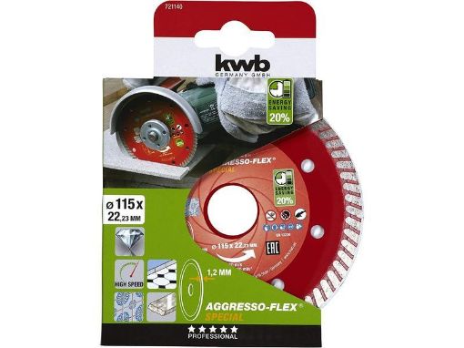 Imagen de Disco Diamante Porcelanico Spider 115X1,4Mm