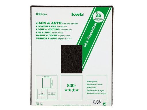 Imagen de Papel Impermeable Para Pintura Y Coche Grano 1000