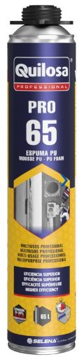 Imagen de ESPUMA PU PRO 65 AMARILLO 750 ML PISTOLA 10051338