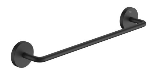 Imagen de TOALLERO VICTORIA R40 NEGRO MATE A817742NB0 ROCA