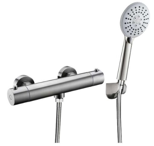 Imagen de Monomandoducha Cabel Inox Cb.4042013.Ix Buades