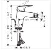 Imagen de Monomando Bidé Logis 70 Hansgrohe