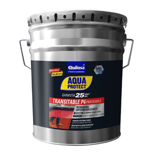 Imagen de Aqua Protec P4 Transitable 20 Kg T041053 Gris