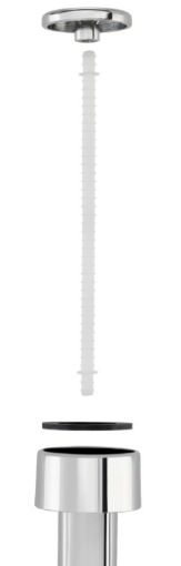 Imagen de KIT PULSADOR CISTER.ELEV.CORT.DESC.D1P AH0002200R