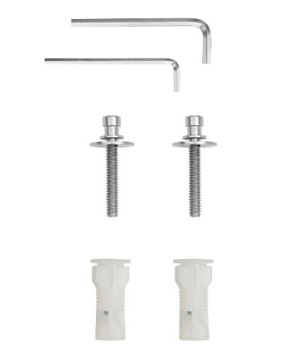 Imagen de Cjto.Fij.Bisagra Asiento Lac.Dama Bl