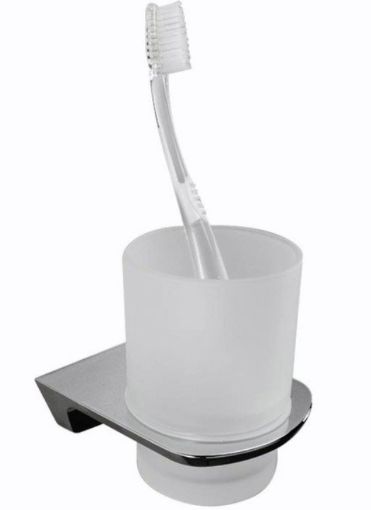 Imagen de PORTACEPILLOS PARED CROMO 2205002 MANILLONS