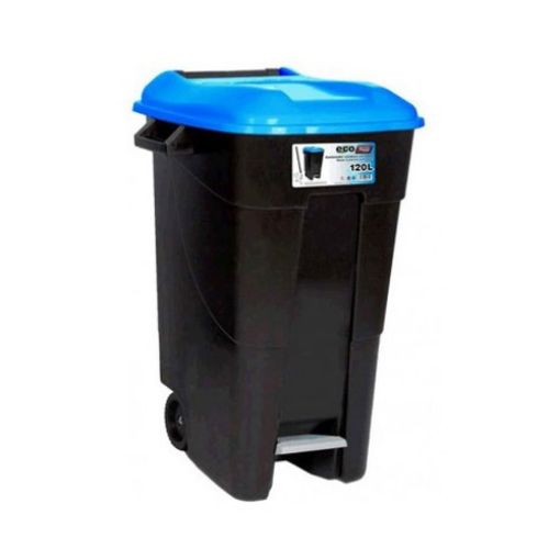 Imagen de Contenedor Eco Tayg 120 L Azul Pedal 423024
