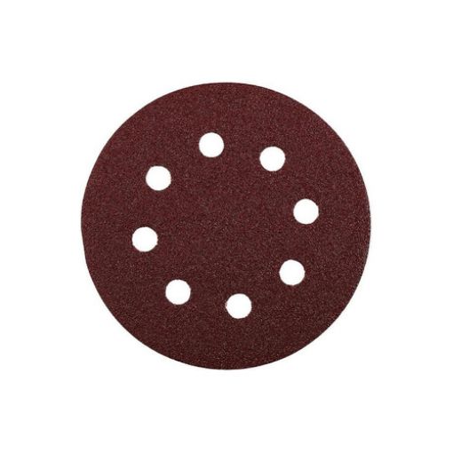 Imagen de 5 Discos Abrasivos 8 Agu Ø 125 Mm Gr 120