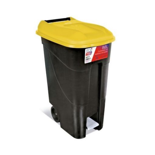 Imagen de Contenedor Eco Tayg 80P C/Ruedas Ne/Am 433016