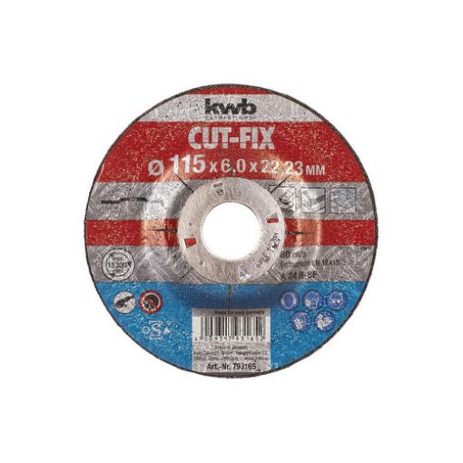 Imagen de Disco Desbaste Metal 115X6X22 Mm