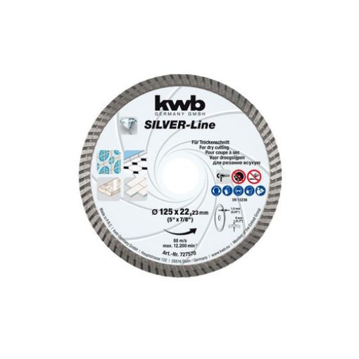 Imagen de Disco Diamante Porcelanico Eco 125X1,2Mm