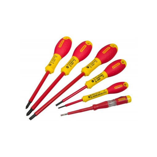 Imagen de Juego 6 Destornilladores Fatmax Aislados 0-65-441 